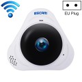 ESCAM Q8 960P 360 Degrees Fisheye Lens 1.3MP WiFi IP Camera, Support Motion Detection / Night Vision