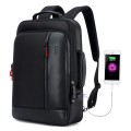 Bopai 751-006641 Large Capacity Business Fashion Breathable Laptop Backpack with External USB Interf