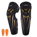 MOTOLSG 2 in 1 Knee Pads Motorcycle Bicycle Riding Warm Fleece Soft Protective Gear with CE Protecto