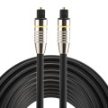 8m OD6.0mm Nickel Plated Metal Head Toslink Male to Male Digital Optical Audio Cable