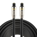 10m OD6.0mm Nickel Plated Metal Head Toslink Male to Male Digital Optical Audio Cable