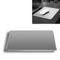 Aluminum Alloy Double-sided Non-slip Mat Desk Mouse Pad, Size : M(Grey)