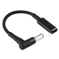 6.0 x 1.4mm Elbow to USB-C / Type-C Adapter Nylon Braid Cable
