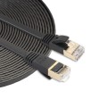 8m CAT7 10 Gigabit Ethernet Ultra Flat Patch Cable for Modem Router LAN Network - Built with Shielde