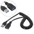 1.5m High Speed USB 3.0 Male to Female Retractable Spring Extension Cable