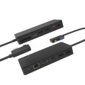 Onten OT-65002 12 in 1 Multifunctional Type-C + USB + RJ45 + HDMI Docking Station(Black)