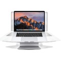 SOPI ZJ-001 Rotation Style Aluminum Cooling Stand with Cool Fan for Laptop, Suitable for Mac Air, Ma