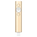 Logitech Spotlight 2.4Ghz USB Wireless Presenter PPT Remote Control Flip Pen (Gold)