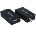 NK-C100IR 1080P HDMI Over Single Coaxial Extender Transmitter + Receiver with IR Coaxial Cable, Sign
