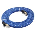 8m Gold Plated CAT-7 10 Gigabit Ethernet Ultra Flat Patch Cable for Modem Router LAN Network, Built