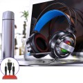 YINDIAO Q3 USB + Dual 3.5mm Wired E-sports Gaming Headset with Mic & RGB Light, Cable Length: 1.67m(