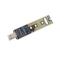 MSA7780 M.2 NVME PCI-E SSD to USB 3.1 Type-A Plug-in Adapter Card