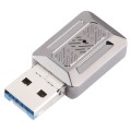 2 in 1 USB + 8 Pin to Type-C Charging Adapter