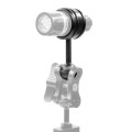 PULUZ Light Diving Aluminum Alloy Clamp Ball Head Mount Adapter Fixed Clip for Underwater Strobe Hou