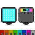 PULUZ Pocket 2500-9000K+RGB Full Color Beauty Fill Light Handheld Camera Photography LED Light (Blac