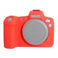 PULUZ Soft Silicone Protective Case for Canon EOS R(Red)