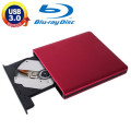 USB 3.0 Aluminum Alloy Portable DVD / CD Rewritable Blu-ray Drive for 12.7mm SATA ODD / HDD, Plug an