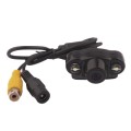 Waterproof Car Rearview System, Wide Angle: 120 Degree(Black)