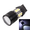 2 PCS T20/7440 12 x 5050 SMD 3W + 1 x XP-E 5W 550LM 6500K White Light LED Car Foglight , DC12V