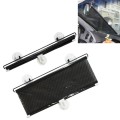 Retractable Car Window Sun Shade for Automobile Front and Back Windshield, Size: 125cm x 50cm, Rando