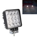 48W Bridgelux 4000lm 16 LED White Light Floodlight Engineering Lamp / Waterproof IP67 SUVs Light, DC