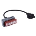 30 Pin to 16 Pin OBDII Diagnostic Cable for Peugeot Citroen