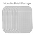 10 PCS Car Anti-Slip Mat Super Sticky Pad for Phone / GPS/ MP4/ MP3(Transparent)