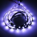 10 PCS 60cm 30 LED Waterproof Flexible Car Strip Light, DC 12V(Purple Light)