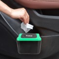 Multi-function Mini Car Plastic Trash Bin, Random Color Delivery
