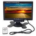Universal 7.0 inch Car Monitor / Surveillance Cameras Monitor with Adjustable Angle Holder & Remote