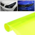 Protective Decoration Flash Point Car Light Membrane /Lamp Sticker, Size: 195cm x 30cm (Fluorescent
