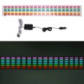 5 Colors Music Active EL Car Sticker Equalizer with Car Charger, Size: 90cm x 10cm