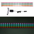 5 Colors Car Music Rhythm Lamp Car Sticker Equalizer with Car Charger, Size: 70cm x 16cm