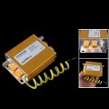 Video Data Power Surge Protector 3 In 1 Surge Protection Arrester 220V(Golden)