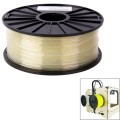 PLA 3.0 mm Transparent 3D Printer Filaments, about 115m(Transparent)