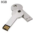 Metal Series Mini USB 2.0 Flash Disk with Keychain (8GB)