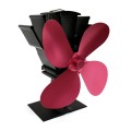 YL603 Eco-friendly Aluminum Alloy Heat Powered Stove Fan with 4 Blades for Wood / Gas / Pellet Stove