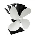 YL603 Eco-friendly Aluminum Alloy Heat Powered Stove Fan with 4 Blades for Wood / Gas / Pellet Stove