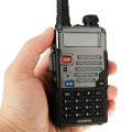 BAOFENG UV-5RB Professional Dual Band Transceiver FM Two Way Radio Walkie Talkie Transmitter(Black)