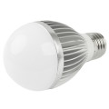 E27 6W LED Ball Steep Light Bulb, Luminous Flux: 480LM, Warm White Light, Adjustable Brightness, AC