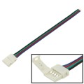 10mm PCB FPC Connector Adapter for SMD 5050 RGB LED Stripe Light, Length: 16cm