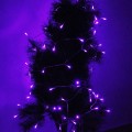 10m String Decoration Light, For Christmas Party,  80 LED, Purple Light, Battery Powered