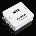 Mini CVBS/L+R Audio to HDMI Converter Adapter