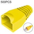 Network Cable Boots Cap Cover for RJ45, Green (500 pcs in one packaging , the price is for 500 pcs)(