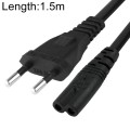 2 Prong Style EU Notebook Power Cord, Cable Length: 1.5m