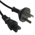 3 Prong Style Notebook Power Cord, Length: 1.8m, AU Plug(Black)