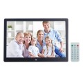 15 inch Digital Picture Frame with Remote Control Support SD / MMC / MS Card and USB , Black