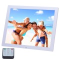 14 inch HD LED Screen Digital Photo Frame with Holder & Remote Control, Allwinner, Alarm Clock / MP3