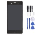 LCD Display + Touch Panel with Frame for Sony Xperia Z3 (Dual SIM Version) / D6633 / L55U(Black)