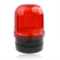 6-LED Flash Strobe Warning Light for Auto Car with Strong Magnetic Base (Red + Black)